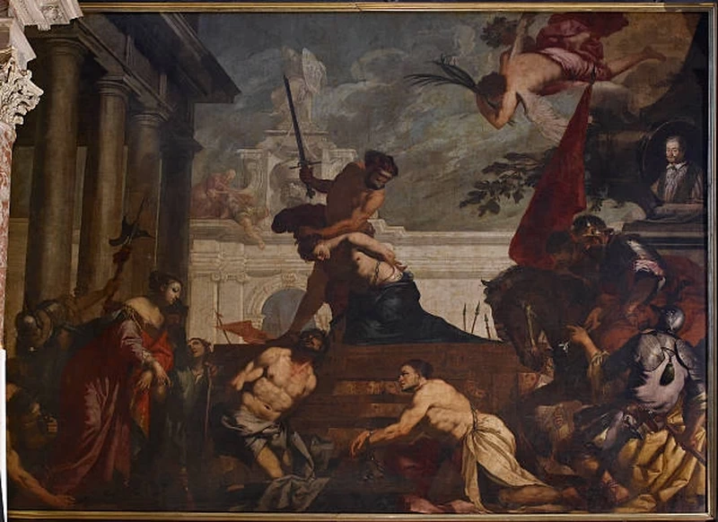 Decapitazione di san Giuliano - Chiesa di san Giuliano, Venezia
